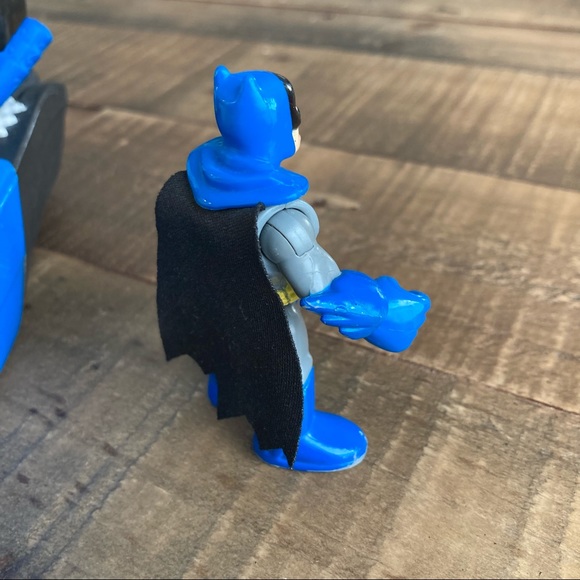 Imaginext Batman Spaceship & Robin DC Superhero Set of 3 with Two Characters - Picture 9 of 13